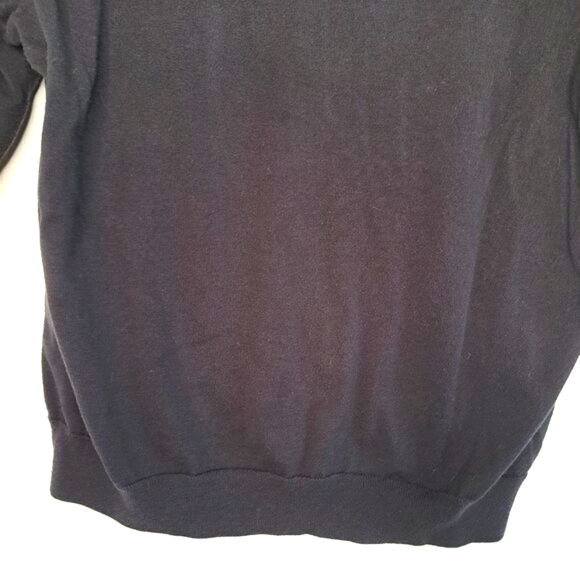 Lands' End Half Sleeve Supima Cotton Pullover Sweatshirt Plus Size 1X - Picture 4 of 5
